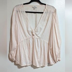Lucky Brand Floral Blouse